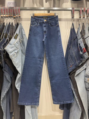 Artículo 743 || Wide Leg Azul Localizado Elastizado
