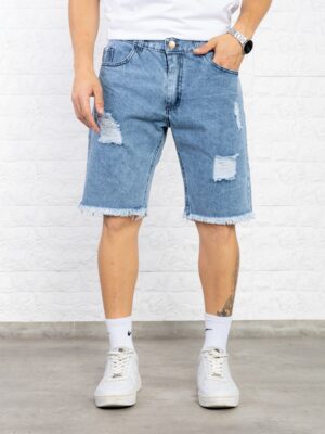 Artículo 024 || Bermuda Azul Nevado Rotura