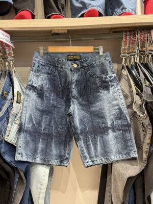 Artículo 345 || Bermuda Hombre Azul Quebrado