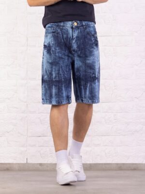 Artículo 345 || Bermuda Hombre Azul Quebrado